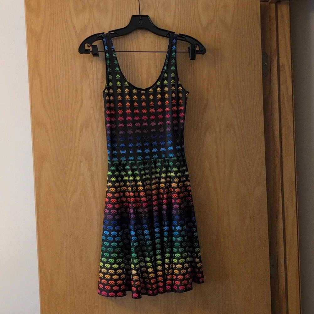Blackmilk Space Invaders Dress S - Picture 3 of 5
